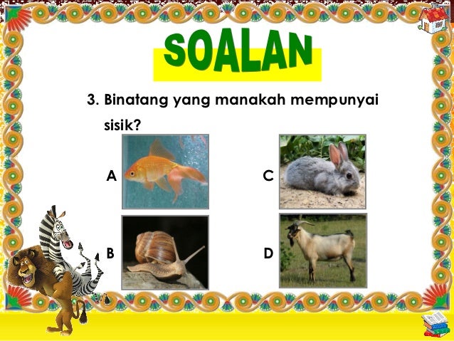 Bahagian Badan Haiwan D20112054684