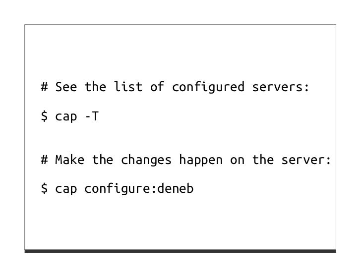 Docker and configuration management Chef or how to make computers do the work for us