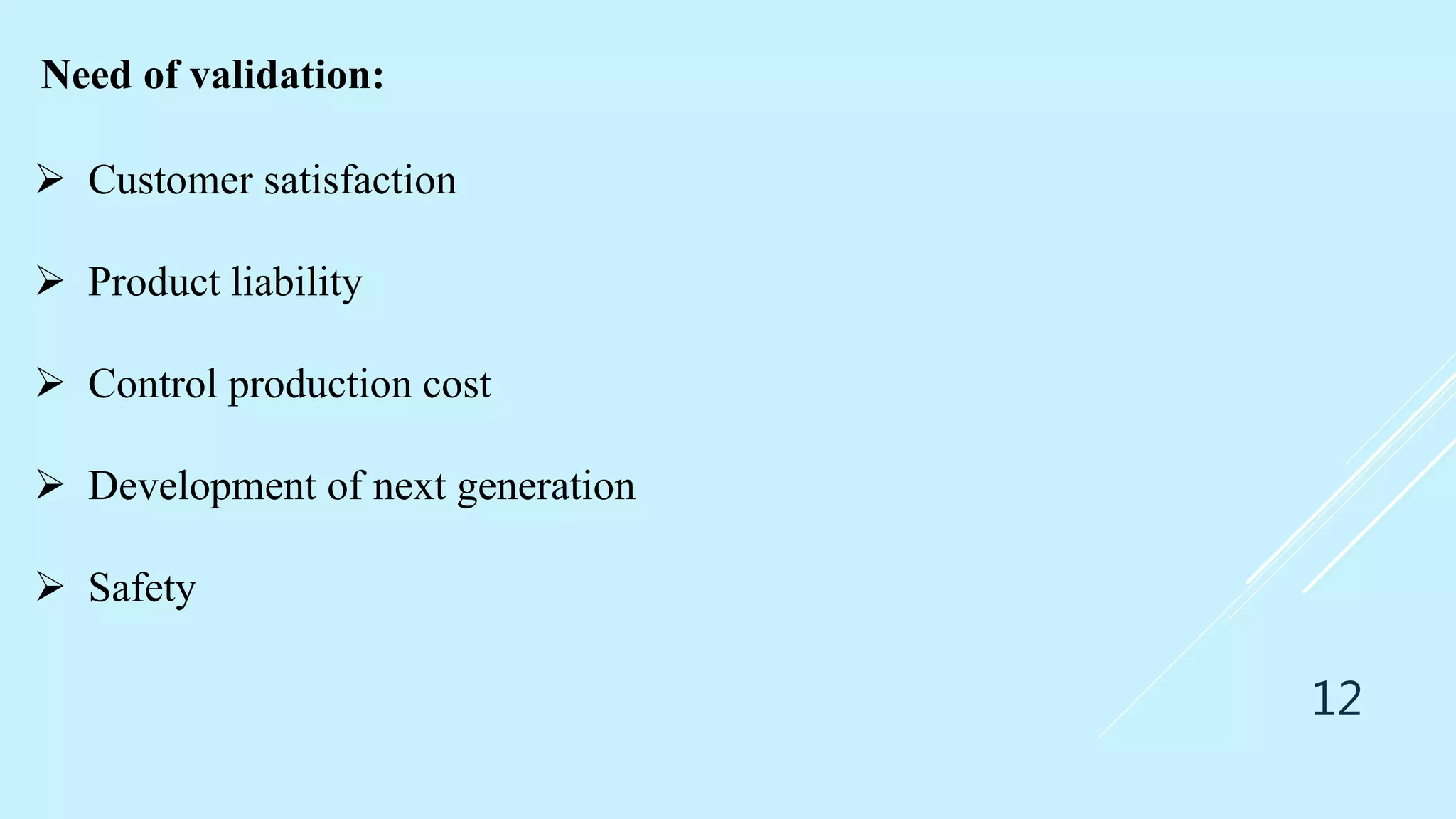 Quality assurance and validation | PPTX
