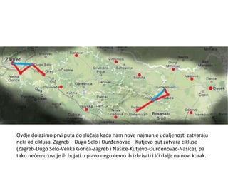 Ovdje dolazimo prvi puta do slučaja kada nam nove najmanje udaljenosti zatvaraju neki od ciklusa. Zagreb – Dugo Selo i Đurđenovac – Kutjevo put zatvara cikluse (Zagreb-Dugo Selo-Velika Gorica-Zagreb i Našice-Kutjevo-Đurđenovac-Našice), pa tako nećemo ovdje ih bojati u plavo nego ćemo ih izbrisati i ići dalje na novi korak. 