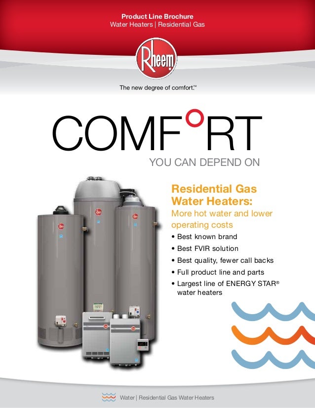 Rheem Guardian Fury Gas Water Heater