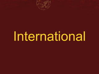 International 
 