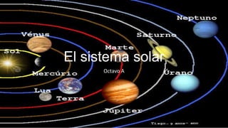 El sistema solar
Octavo A

 