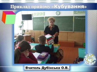 Вчитель Дубінська О.В.
 