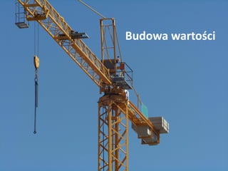 Budowa wartości




Projekt współfinansowany przez Unię Europejską w ramach Europejskiego Funduszu Społecznego
 