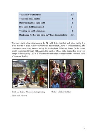 Karuna-Shechen First Quaterly Report of 2013