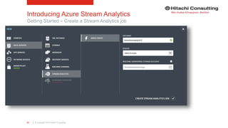 Real-Time Event & Stream Processing on MS Azure | PPTX