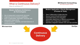 Microservices, DevOps, and Continuous Delivery | PPTX