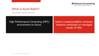 Microsoft Azure Batch | PPTX