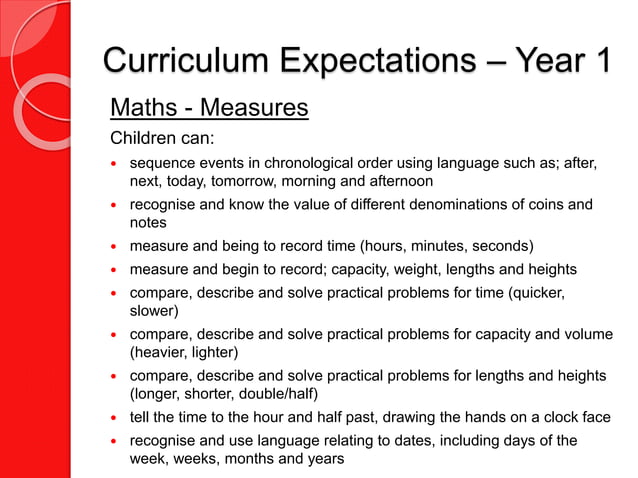 KS1 Curriculum Expectations | PPTX | Educational Assessment | Education
