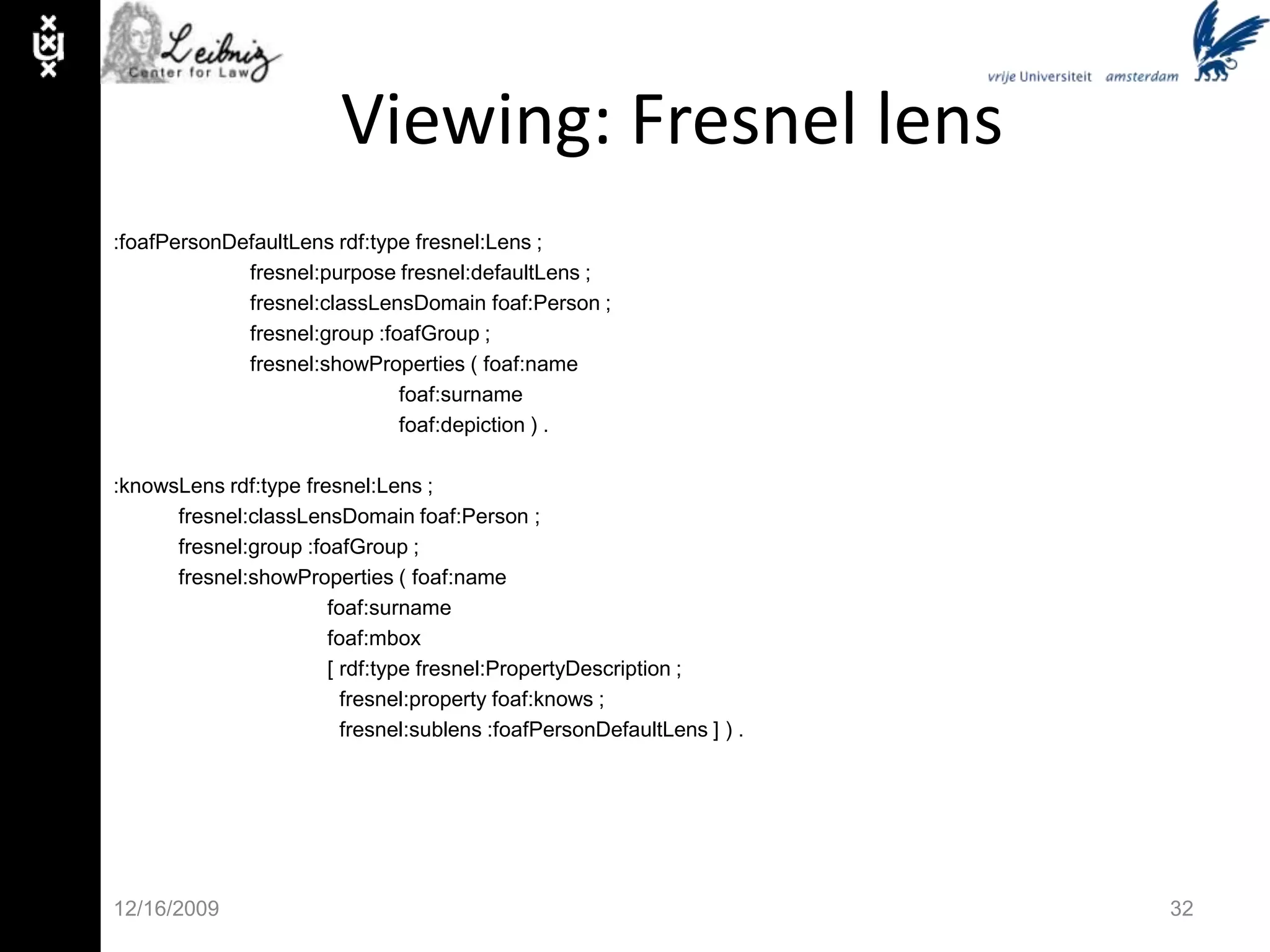 Linked Open Data11/30/0918