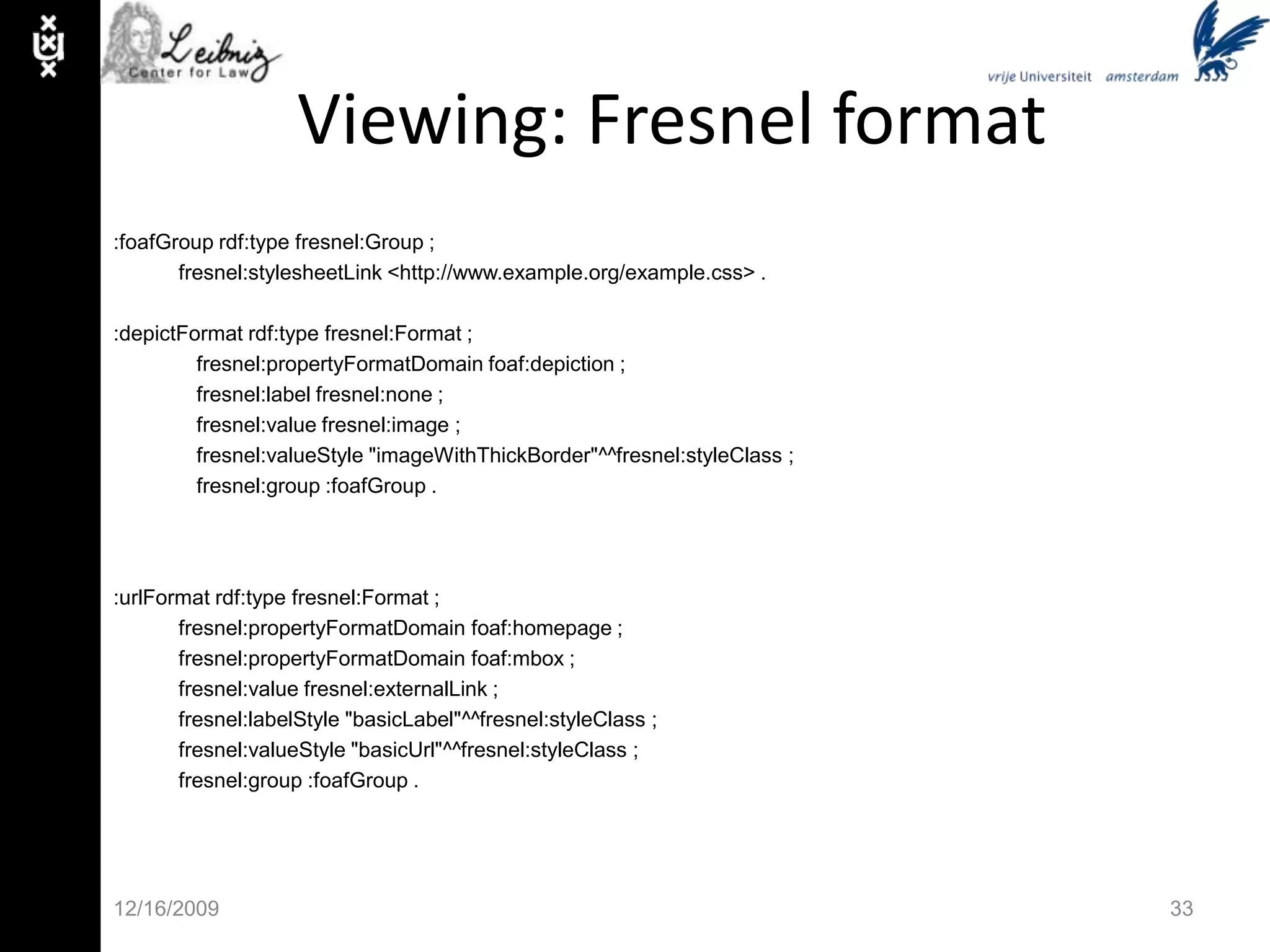 11/30/0919November 2009: 13.1 Billion triples, 142 Million links 