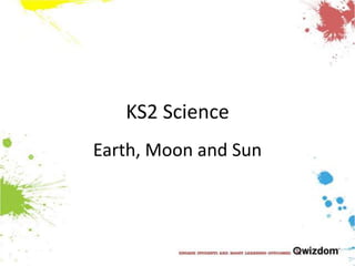 KS2 Science
Earth, Moon and Sun
 