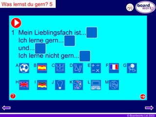 Was lernst du gern? 5 