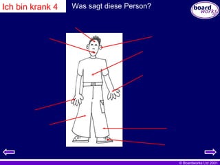 Was sagt diese Person? Ich bin krank 4 