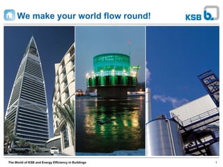 We make your world flow round! The World of KSB and Energy Efficiency in Buildings  
