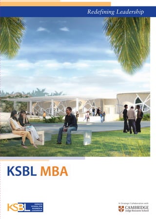 KSBL MBA Brochure
