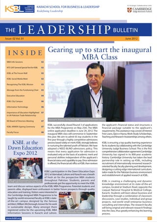 Ksbl newsletter   june 2012