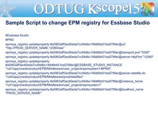 Epm Samples Exalytics, DR, EPM Multi-Instance Over Bare Metal, and Tying it All ...