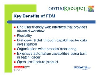 Maximizing the Value of an EPM Investment with ERPi, FDM and EPMA | PPT