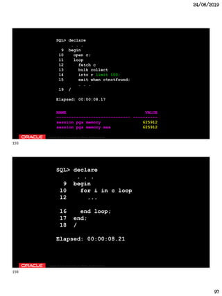 Kscope19 - Understanding the basics of SQL processing | PDF