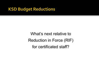 A school or department’s unspent budget capacity that may be carried over to the next year. For example, when a school saves over time for a copy machine or other big ticket item, this is where those dollars are held. 