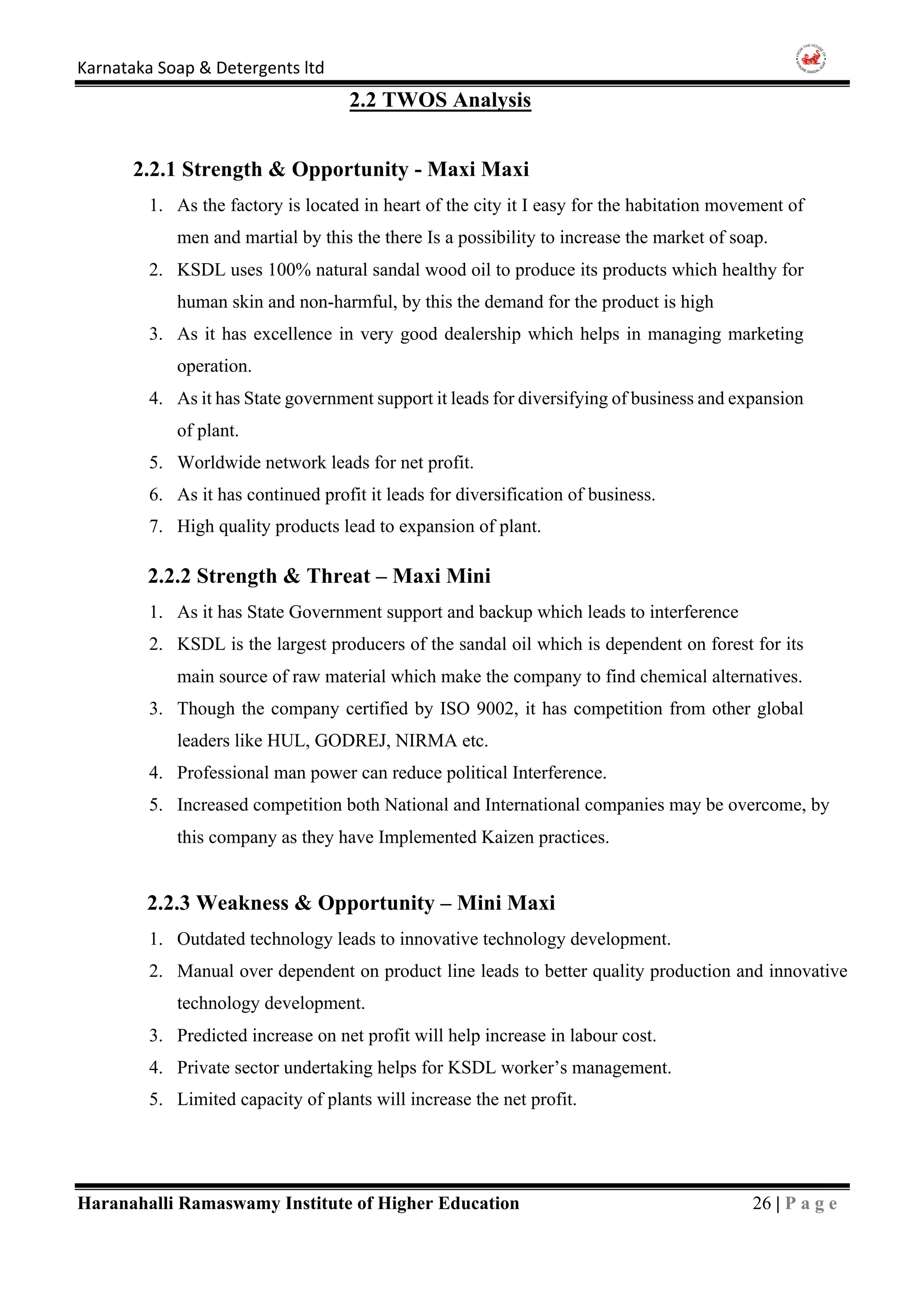 Karnataka Soap And Detergents Ltd (Mysore sandal) 2018 PDF