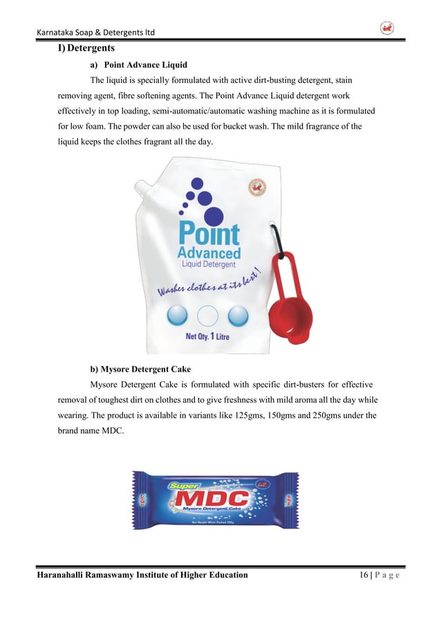 Karnataka Soap And Detergents Ltd (Mysore sandal) 2018