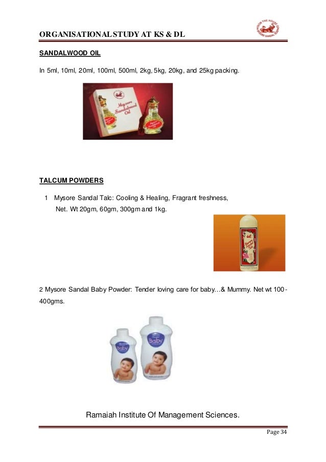 KARNATAKA SOAPS & DETERGENTS LIMITED (KS&DL) Internship report (manoj…