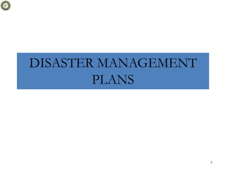 MAKING STATE DISASTER MANAGEMENT PLANS: | PPTX