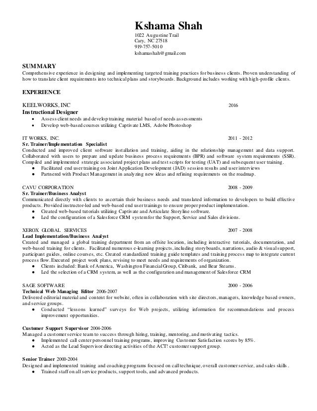 Instructional Designer