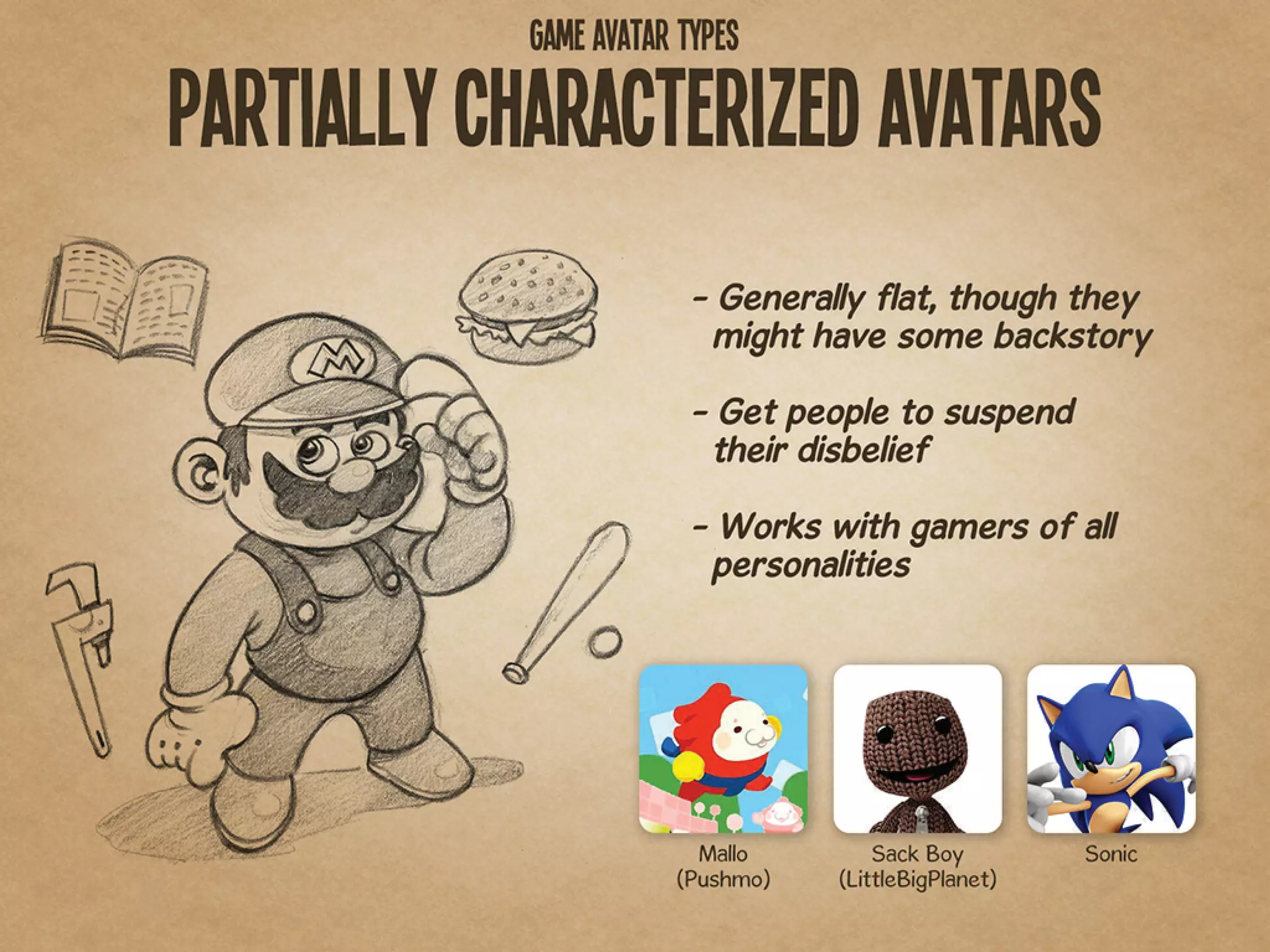 Character Development for Video Games