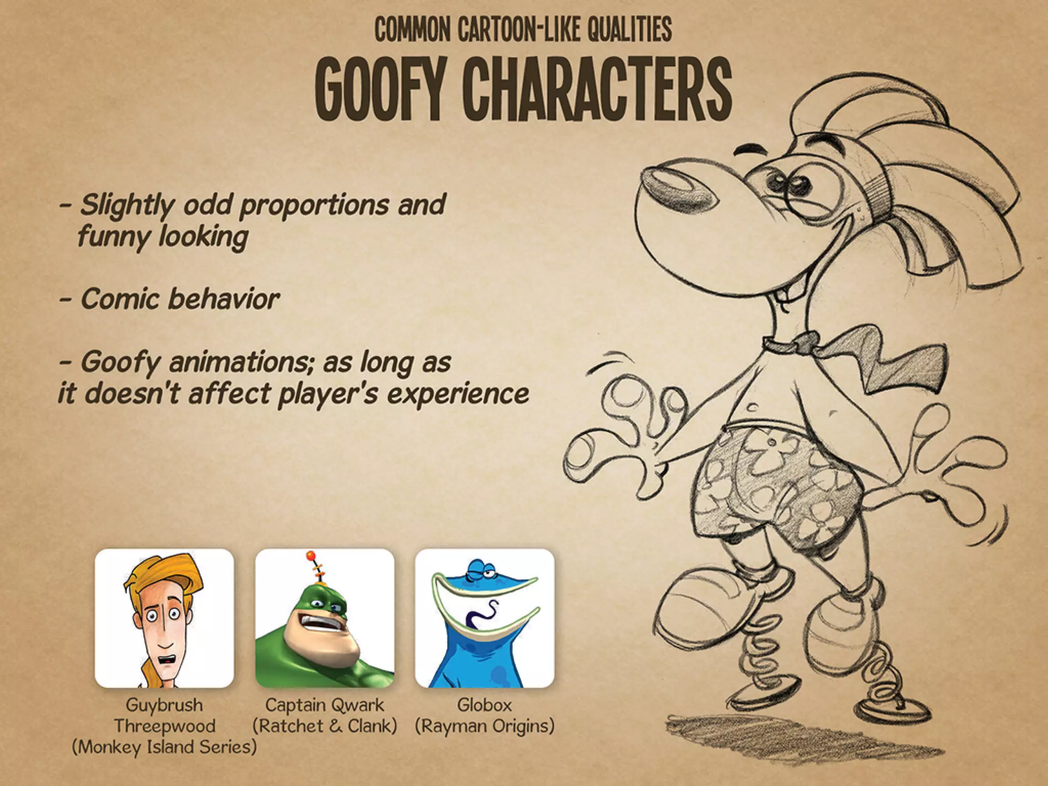 Character Development for Video Games