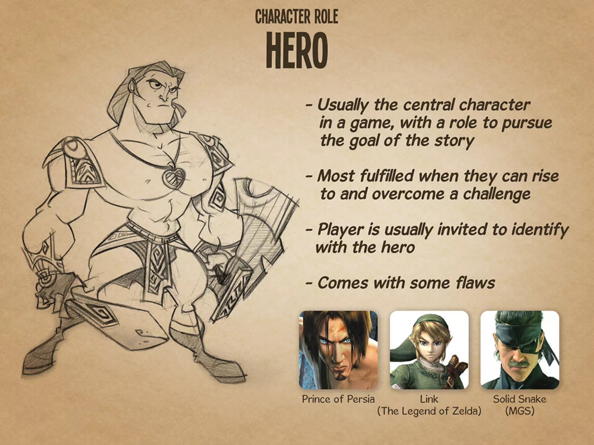 Character Development for Video Games