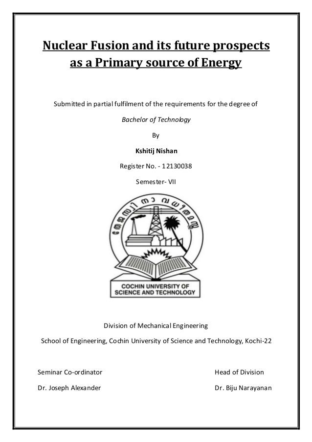 fusion is the future of energy essay fusion is the future of energy essay