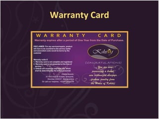 Warranty Card 