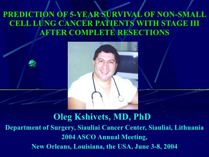 Kshivets O. Lung Cancer Stage III Surgery