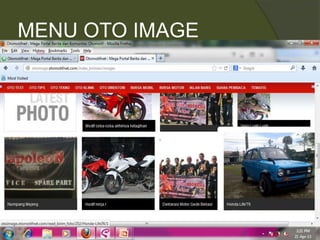 MENU OTO IMAGE
 