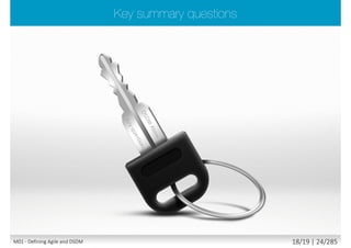 M01 - Defining Agile and DSDM 17/23 | 24/290
 