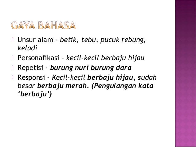 Ksj puisi tradisional pantun 4 kerat teka teki