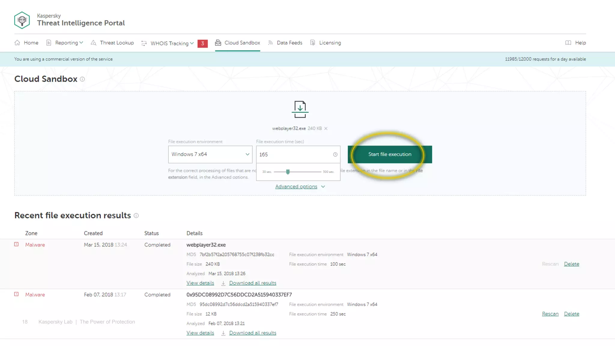 Kaspersky Lab | The Power of Protection18
 