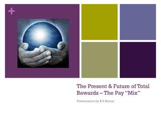 The Present & Future of Total Rewards – The Pay “Mix” Presentation by K S Kumar 