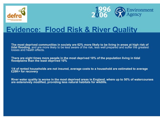 Kieron Stanley (Environment Agency) Mapping For Sustainable Communities ...