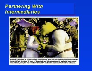 Partnering With
Partnering With
Intermediaries
Intermediaries
 