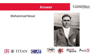 Answer
Mohammad Nissar
 