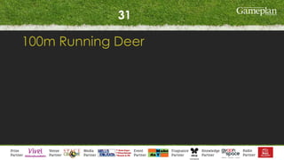 31
100m Running Deer
 