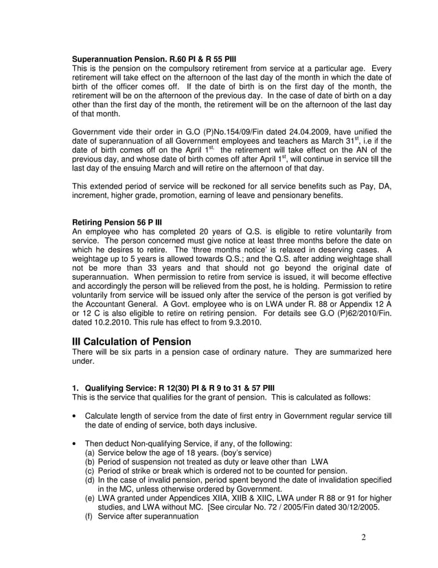 Kerala Service Rules Part 3