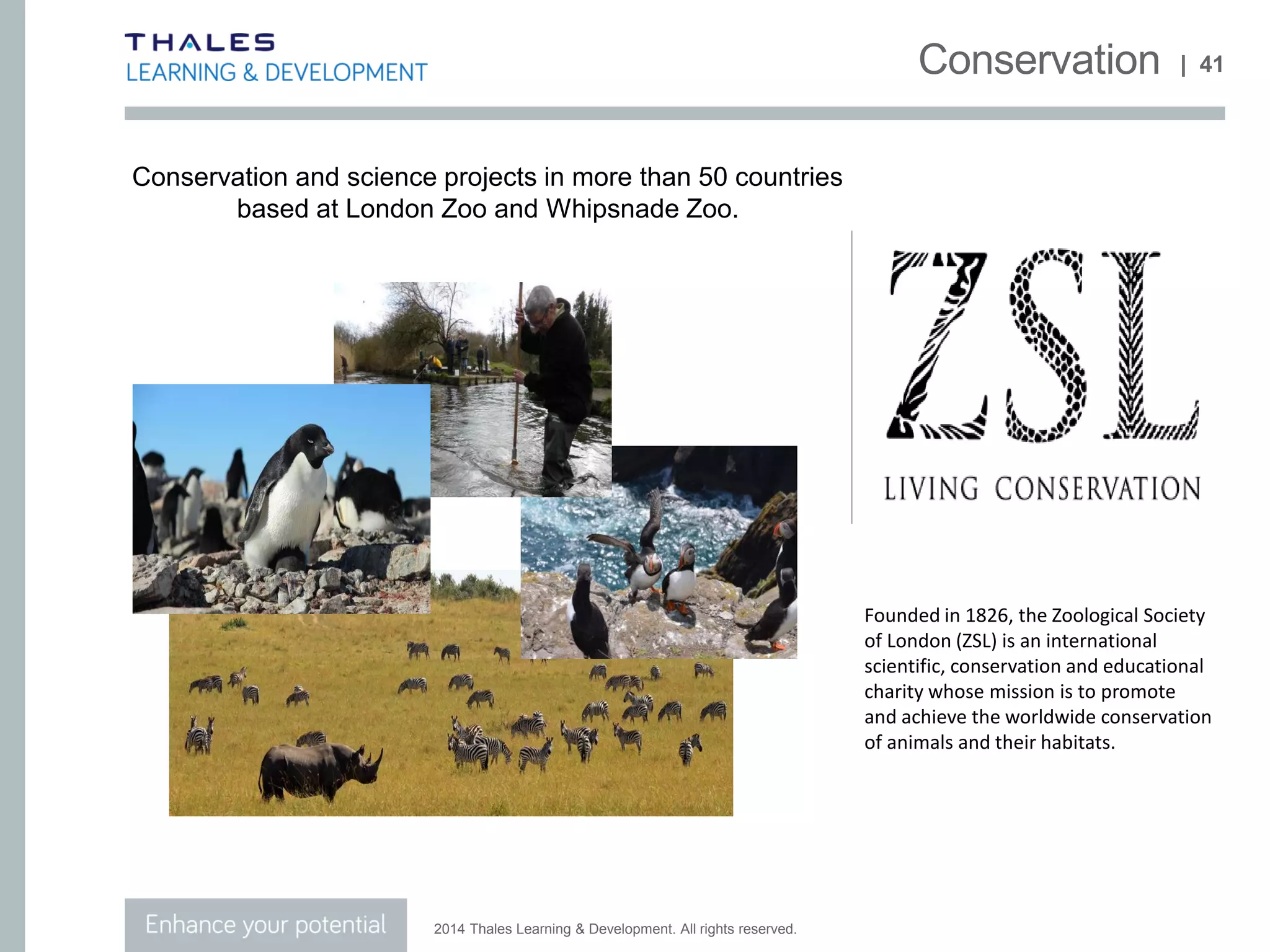 | 41Thales ‘open’training portfolio
Non Accredited
 Managing Smaller Projects
(An introduction to Project Management)
 Essential Skills for Managing Projects
 Core Planning Skills
 Project Risk Management
 Introduction to Agile Project Management
 Microsoft Project and Primavera P6
Accredited
 APM Introductory Certificate
 APMP exam preparation workshop
 APMP for PRINCE2 practitioners
 IPMA Level D, C and B
 PRINCE2 Foundation & Practitioner
 Managing Successful Programmes
 
