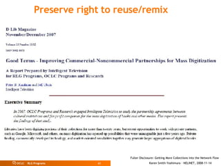 Preserve right to reuse/remix 