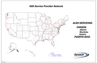 Kanawha Scales Service Provider Network